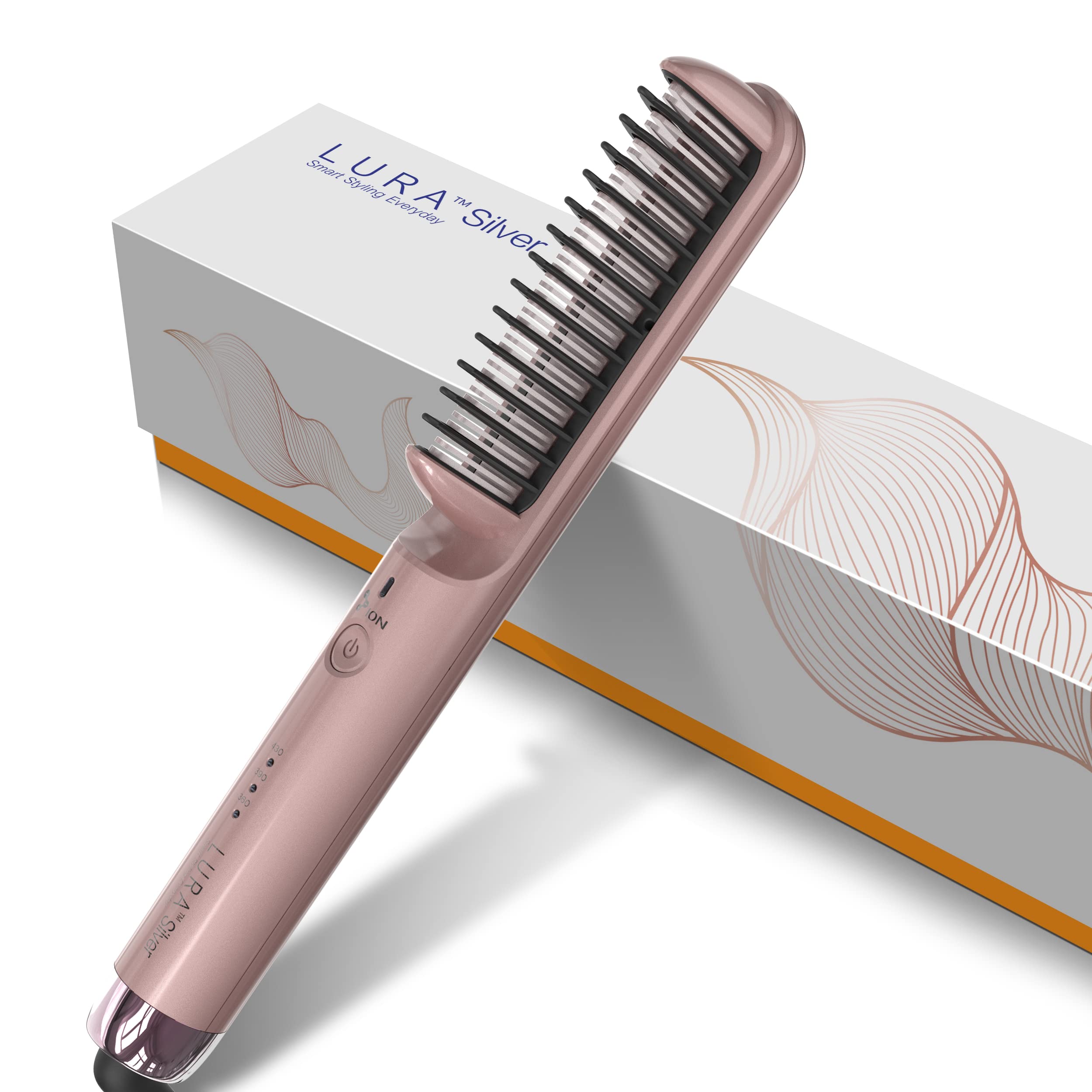 Amazon.com : Hair Straightener Brush 3 in 1 Negative Ions
